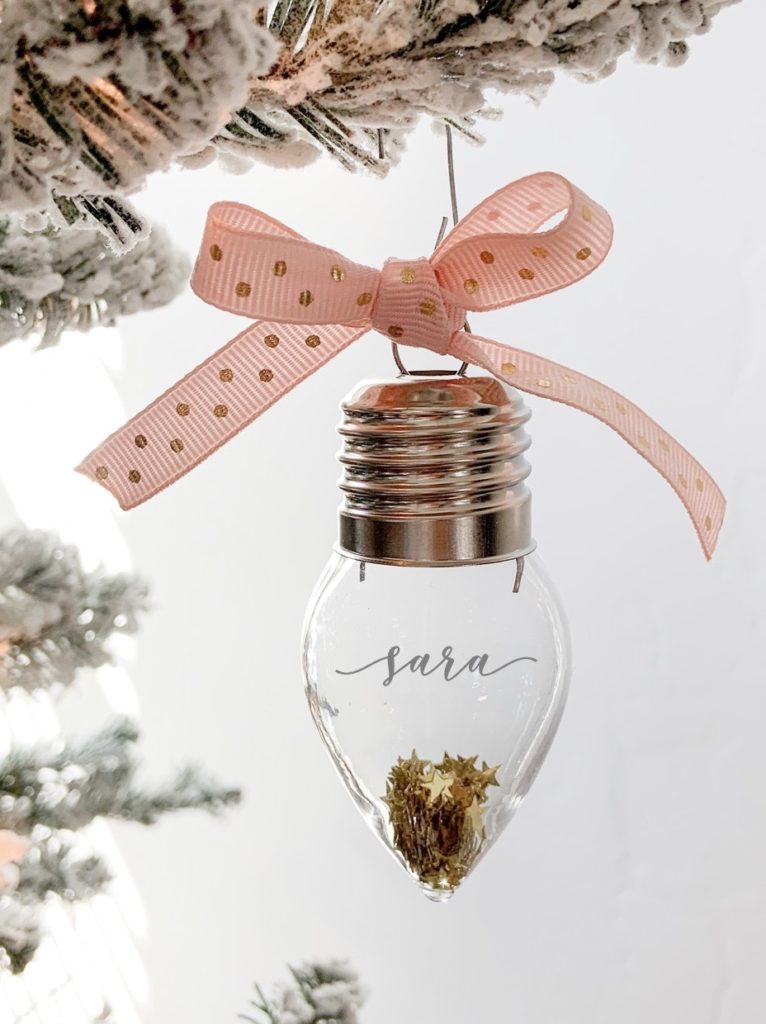 Light Of Friendship Ornament An Easy Diy Gift Includes Printable