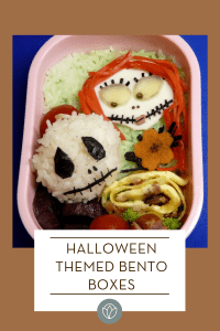 halloween themed bento box, nightmare before christmas