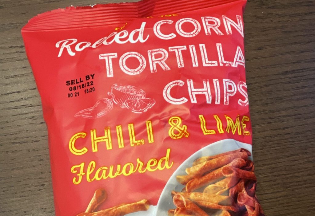 Picture of Roasted Corn Tortilla Chips with Chili & Lime